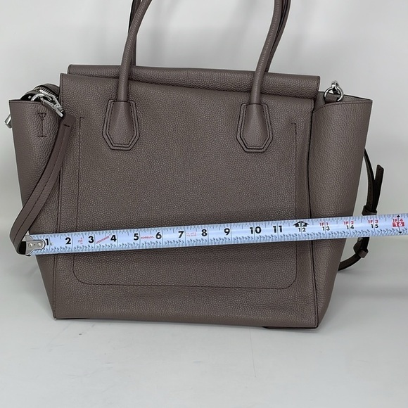 Michael Kors Shoulder Bag Women's Brown Leather Tote Purse - Picture 11 of 13